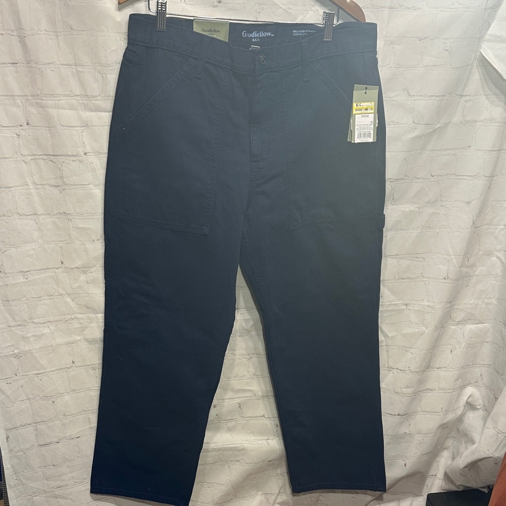Goodfellow & Co Men's Navy Cargo Pants